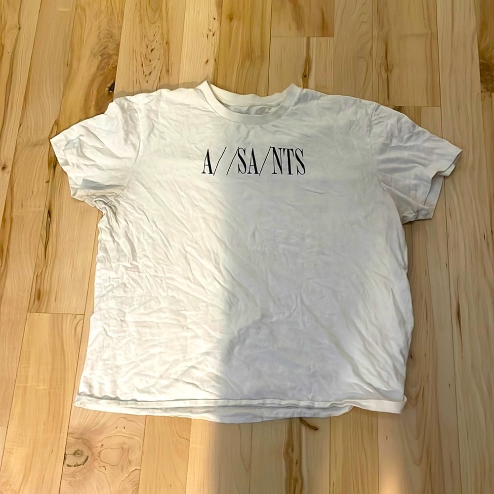 All Saints White Tshirt
